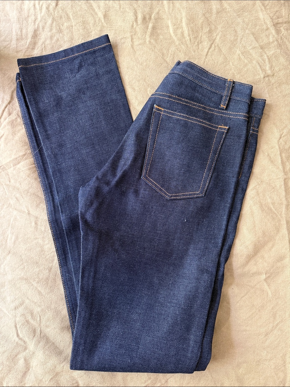 A.P.C. Dark Blue Skinny Stretch Jeans